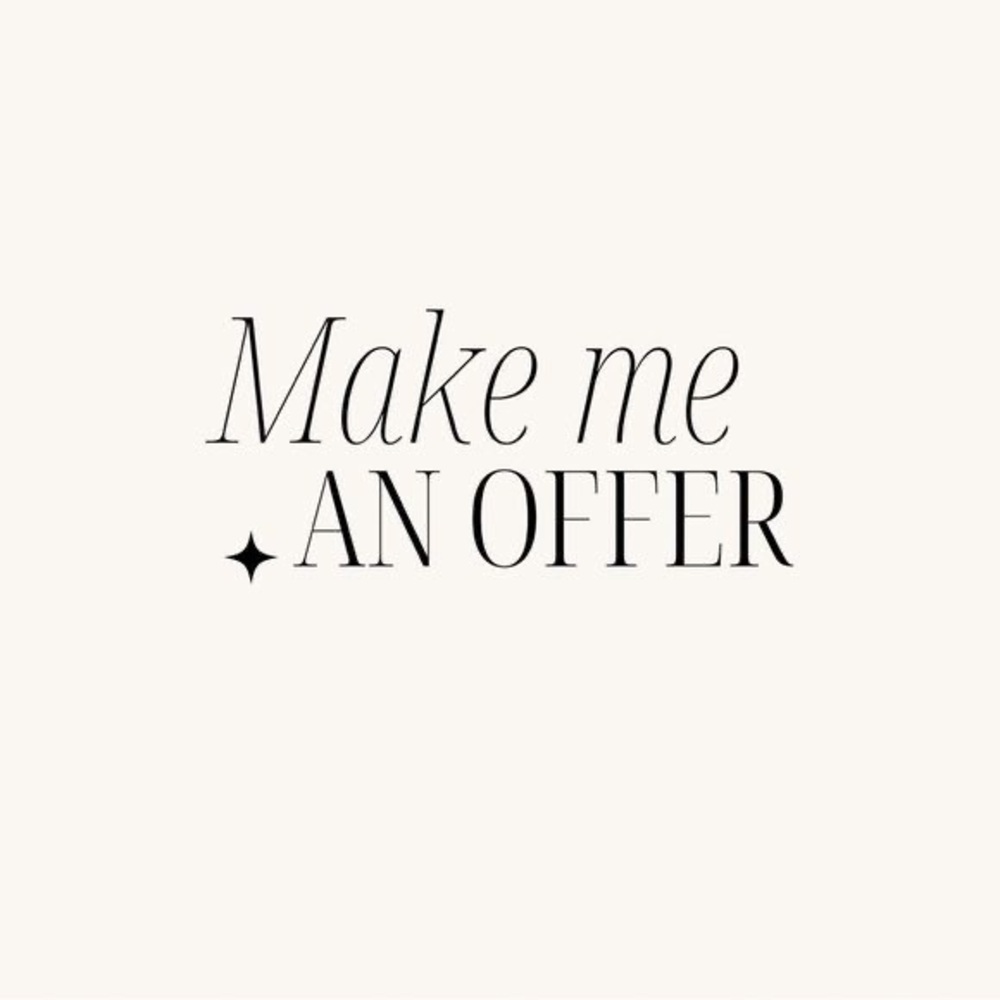 * OFFERS WELCOMED *
